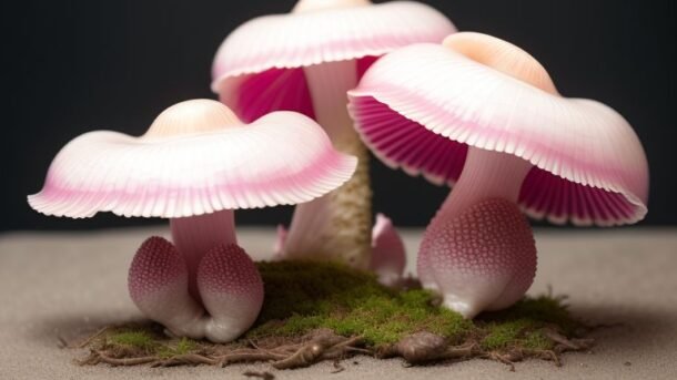 Pink Oyster Mushrooms