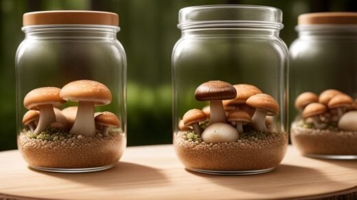 Preserve Mushrooms in Jars
