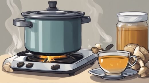 How to make tea with mushrooms